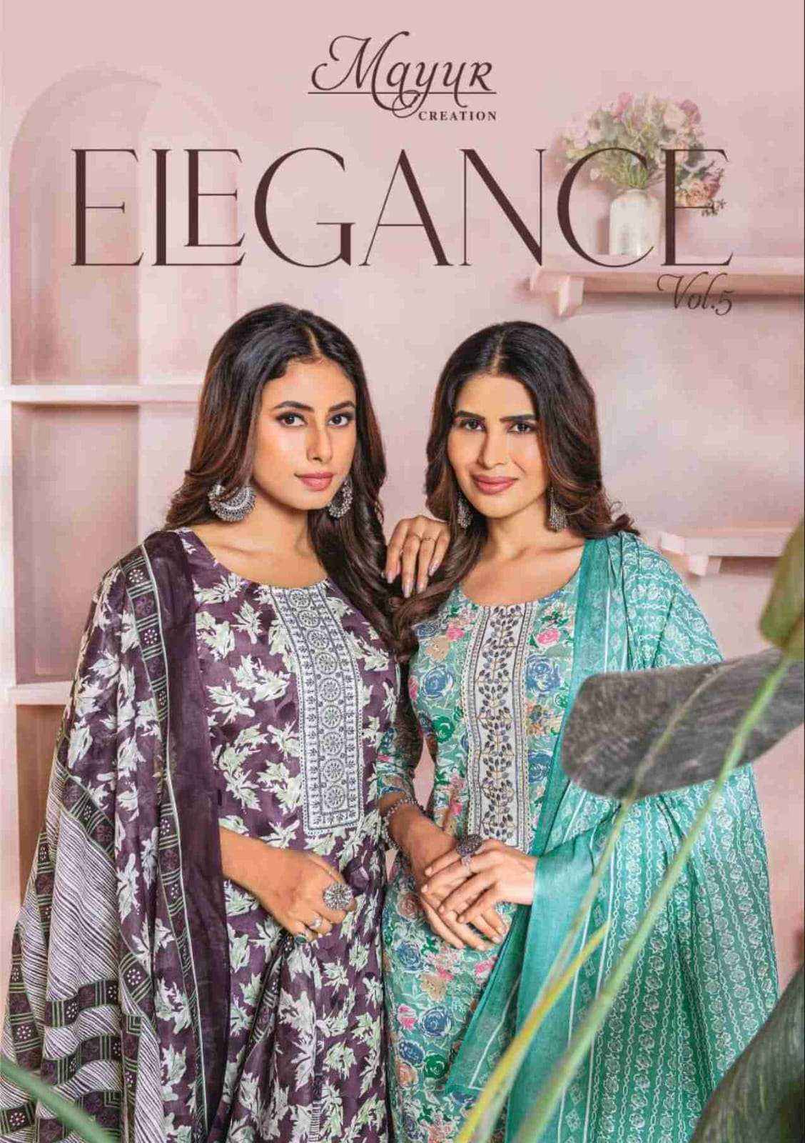 MAYUR CREATION ELEGANCE VOL 5 COTTON READYMADE SUITS ( 10 PCS CATALOG )