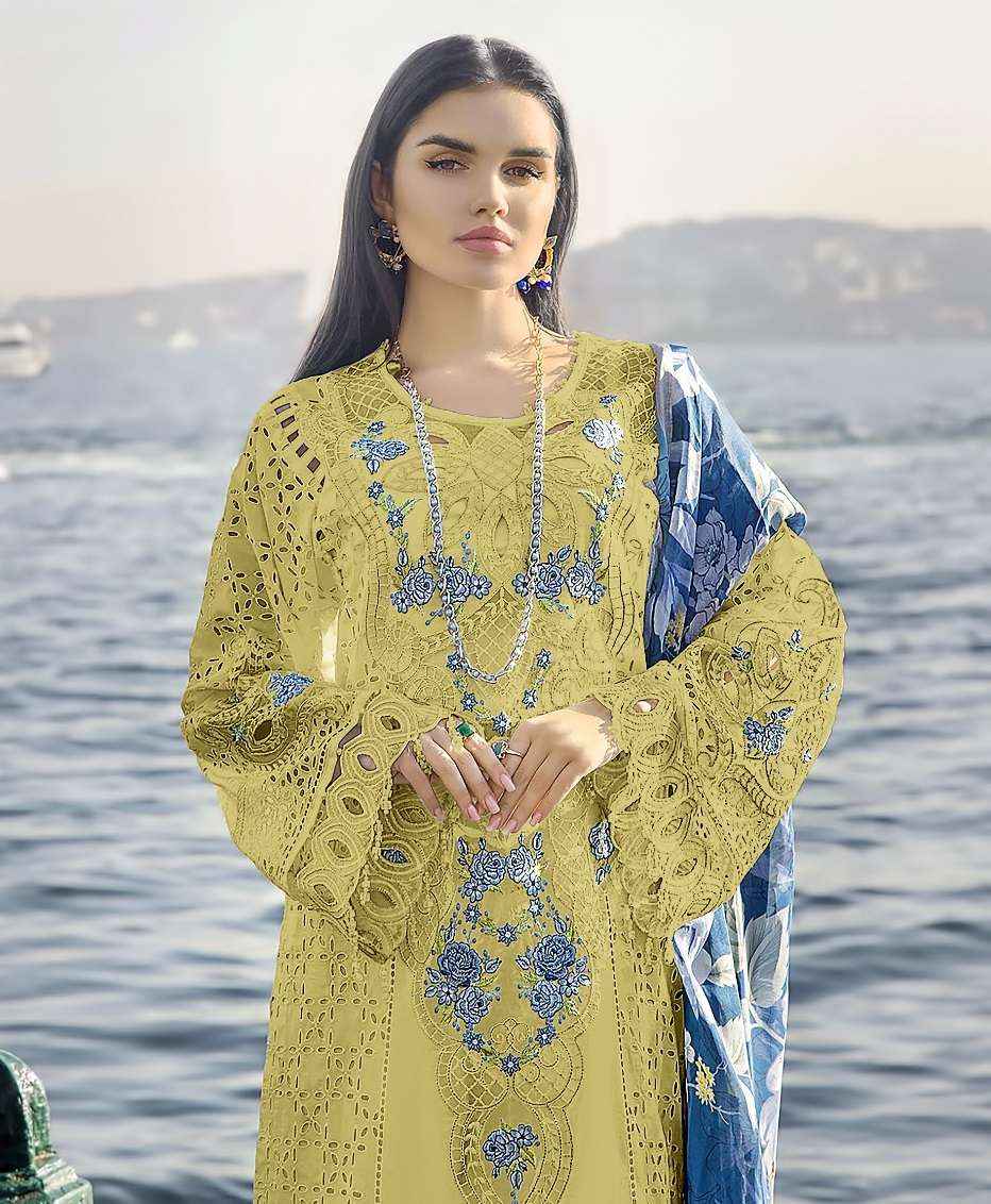 SHREE FABS MARIYA B LAWN FESTIVAL COLLECTION VOL 6 LAWN COTTON SUIT ( 4 PCS CATALOG )