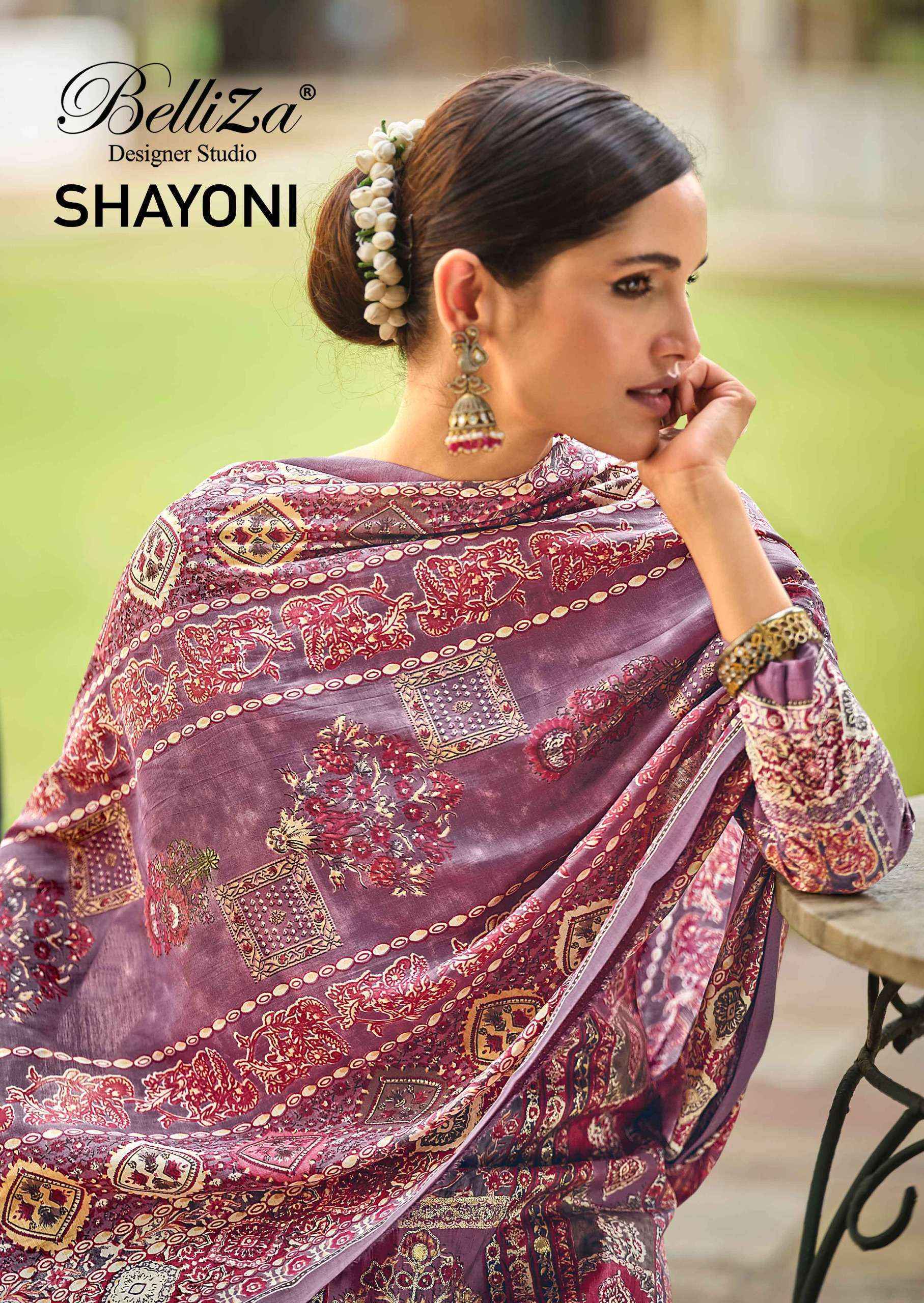 Belliza Shayoni Modal Wholesale Dress Material Online Shopping ( 6 pcs Catalogue )