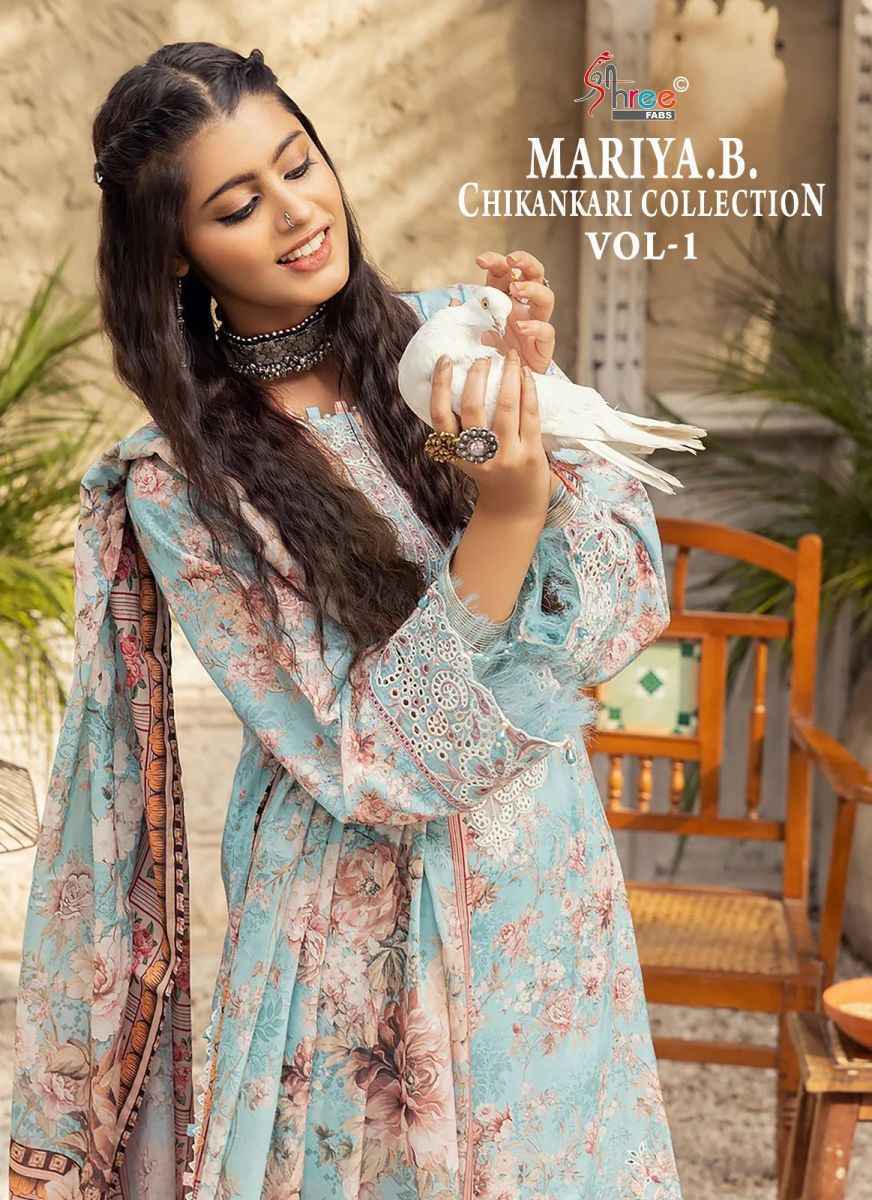 Shree Fabs Mariya B Chikankari Collection Vol 1 Cotton Dress Material ( 6 pcs Catalogue )