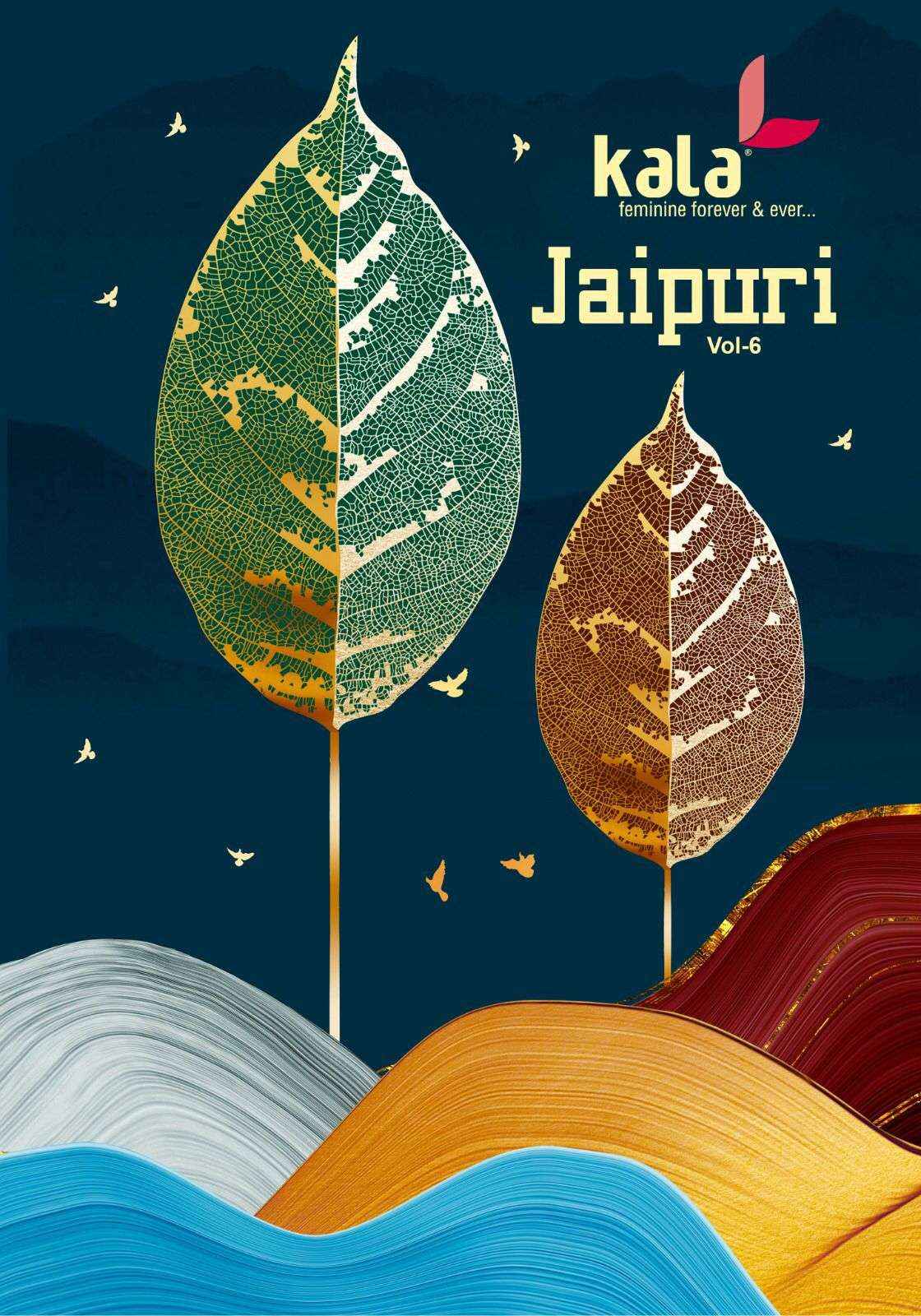 KALA FASHION JAIPURI VOL 6 PURE COTTON SALWAR KAMEEZ WHOLESALE PRICE ( 12 PCS CATALOG )