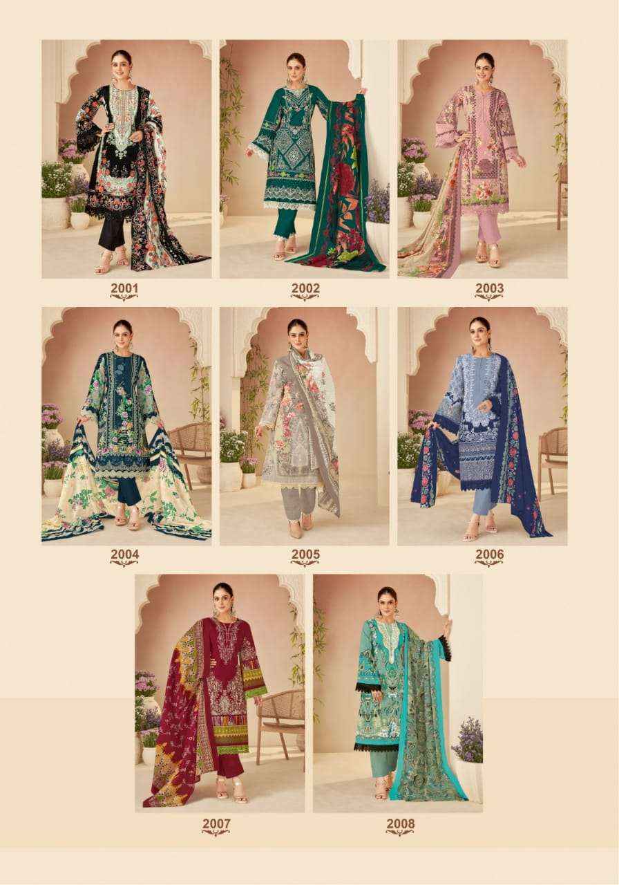 Mayur Creation Guzarish Vol 2 Wholesale Cotton Salwar Kameez { 8 pcs Catalogue }