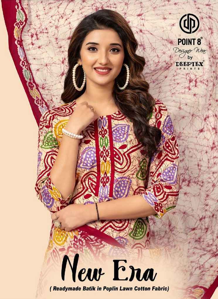 Deeptex New Era Vol 1 Readymade Cotton Readymade Kurti ( 8 pcs Catalogue )