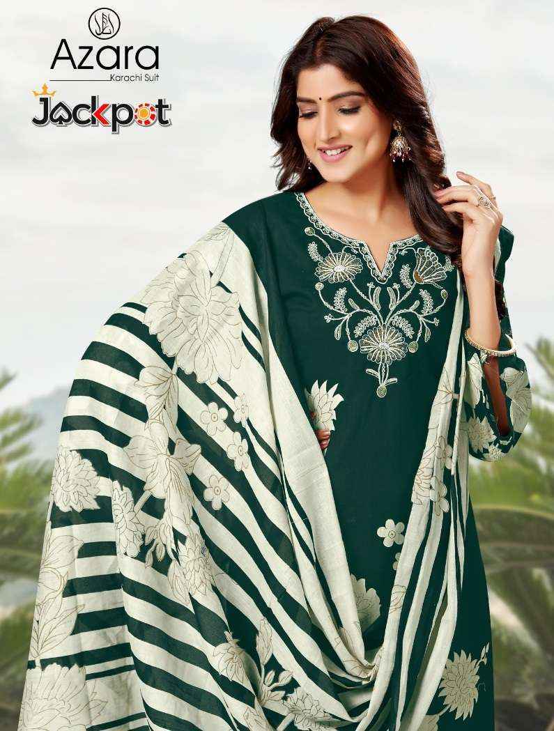 Radhika Fashion Jackpot Cambric Cotton Ladies Dress Matrerial Wholesale Surat ( 4 pcs Catalogue }