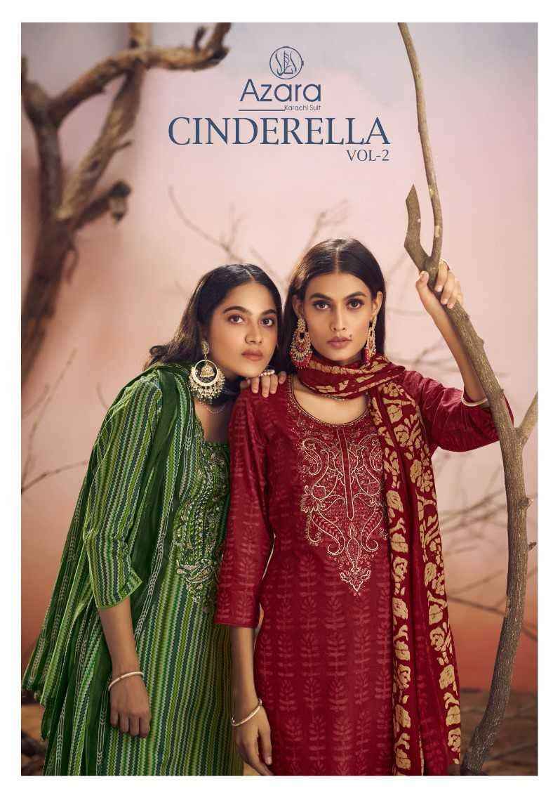 Radhika Azara Cinderella Vol 2 Wholesale Designer Dress Material ( 6 Pcs Catalog )