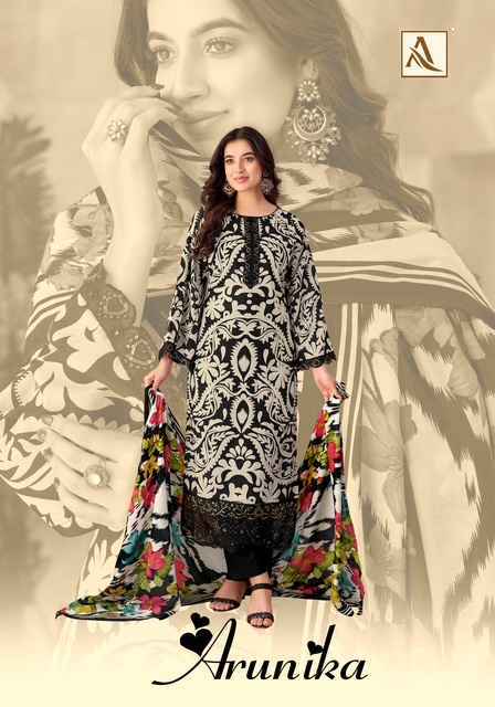 Alok Arunika Cambric Cotton Dress Material Wholesale Price ( 6 Pcs Catalog )