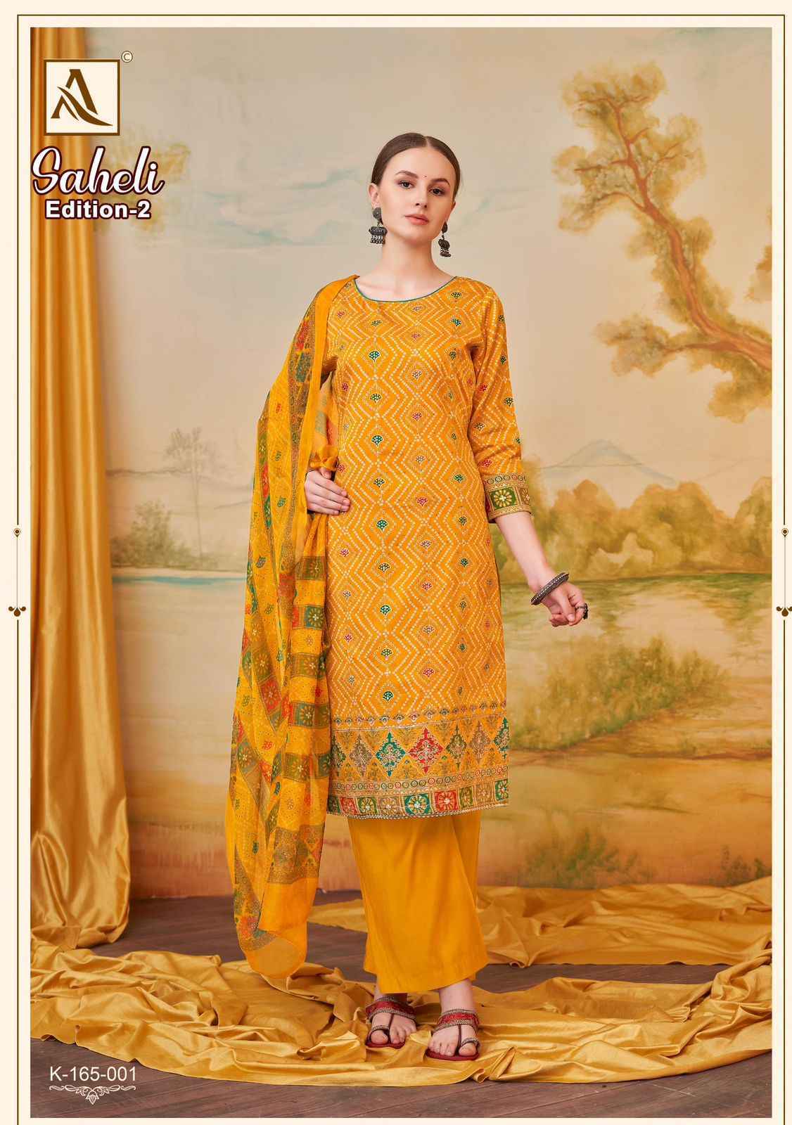 Alok Saheli Edition 2 Cotton Dress Material Wholesale Price ( 4 Pcs Catalog )