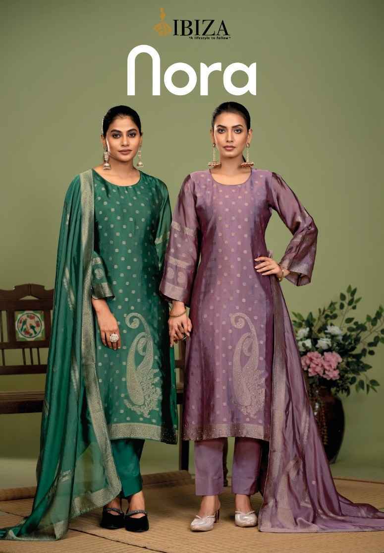 Ibiza Nora Banglory Silk Salwar Kameez Wholesale Price ( 4 Pcs Catalog )