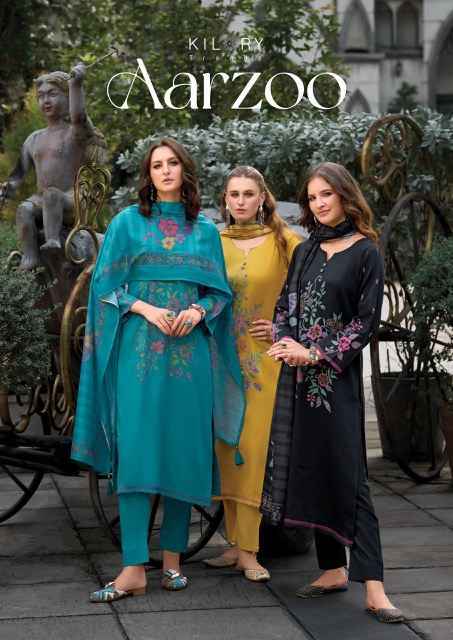 Kilory Trends Aarzoo Jam Cotton Dress Material Wholesale Price ( 4 Pcs Catalog )