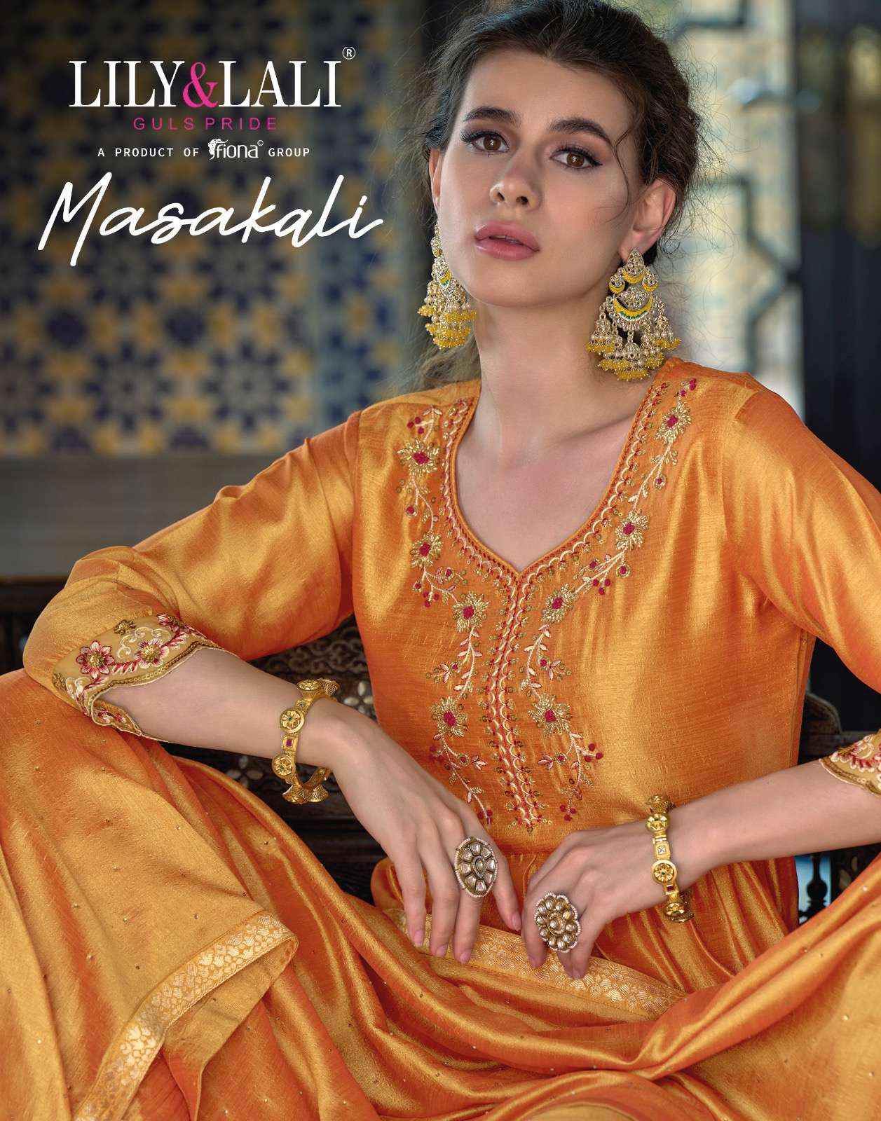 LILY & LALI MASAKALI NYRA DESIGNER PARTY WEAR READYMADE SUITS ( 6 PCS CATALOGUE )