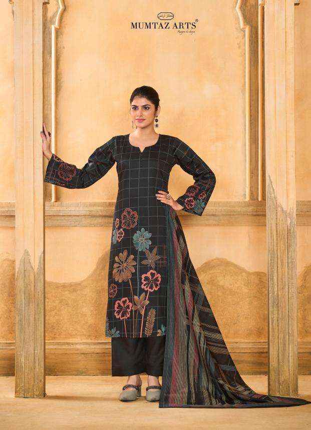 Mumtaz Arts Rubina Jam Silk Dress Material Wholesale price ( 4 Pcs catalog )