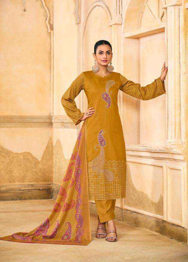 Mumtaz Arts Sabyasachi Jam Silk Dress Material 4 pcs Catalogue