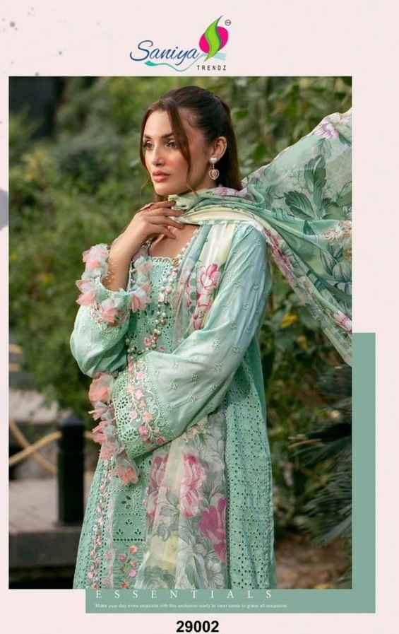 Saniya Adan Libas Chikankari 29 Wholesale Designer Pakistani Salwar Kameez ( 3 Pcs Catalogue )