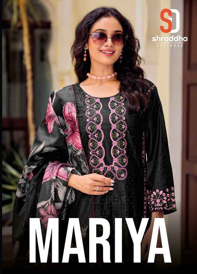 Shraddha Designer Mariya Wholesale Cotton Dress Material ( 4 pcs Catalogue )