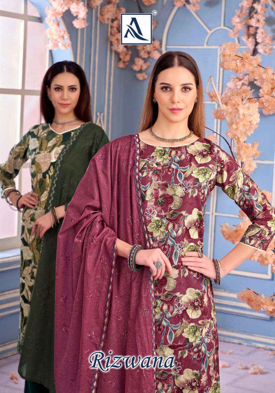 Alok Suits Rizwana Cambric Cotton Salwar Kameez Lowest Price ( 6 pcs Catalogue )