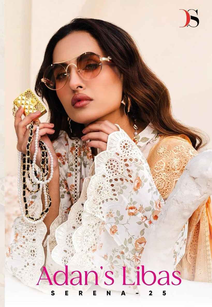 Deepsy Adans Libas Serena Vol 25 Wholesale Viscouse Rayon Dress Material ( 6 pcs Catalogue )