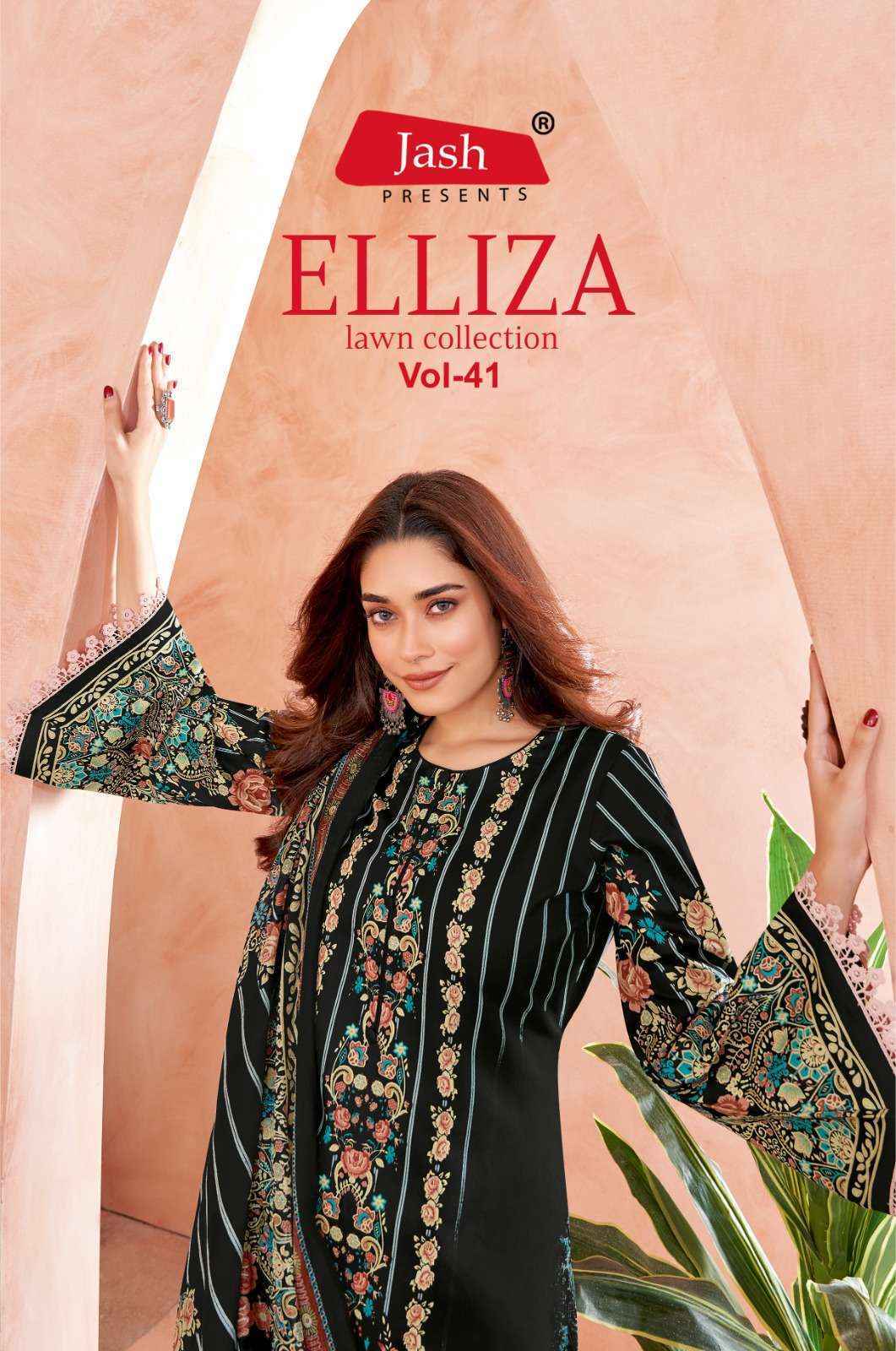 Jash Elliza Vol 41 Wholesale Cotton Dress Material ( 10 pcs Catalogue )