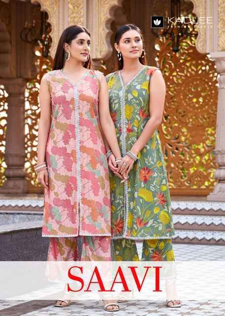 Kadlee Saavi Rayon Kurti With Bottom Wholesale Price ( 6 Pcs Catalog )