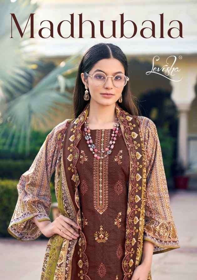 Levisha Madhubala Lawn Cotton Printed Dress Material Wholesale Price ( 8 Pcs Catalog )