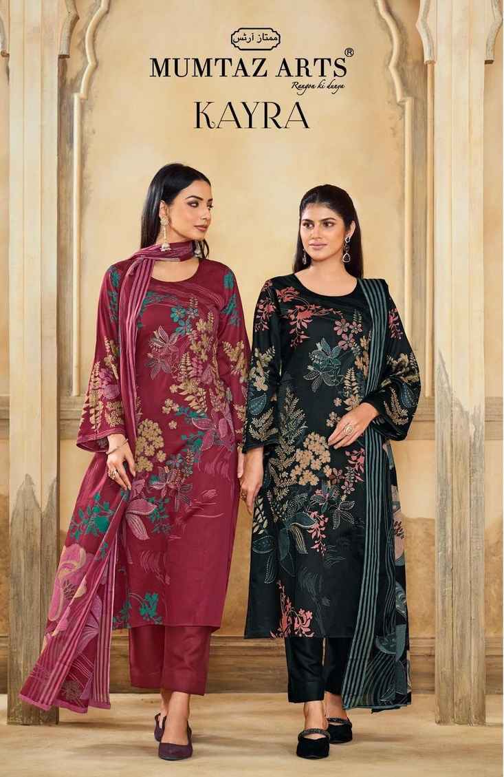 Mumtaz Arts Kayra Jam Silk Dress Material Wholesale Price ( 4 Pcs Catalog )