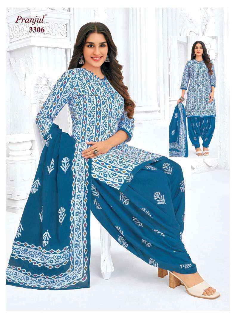 Pranjul Priyanshi Vol 33 Cotton Dress Material ( 12 pcs Catalogue )