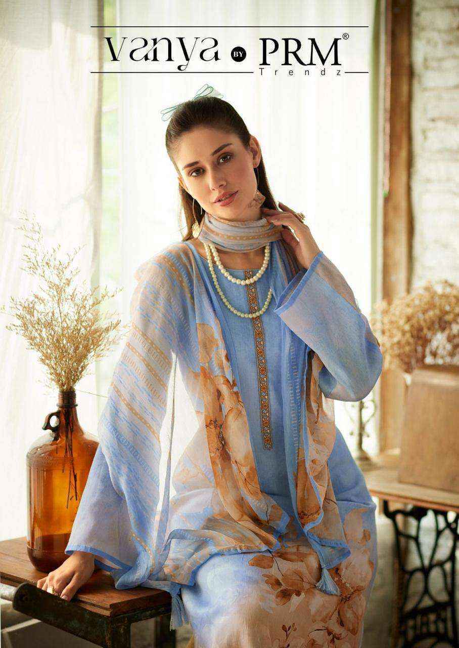 PRM Trendz Vanya Jam Cotton Dress Material Wholesale Price ( 6 Pcs Catalog )