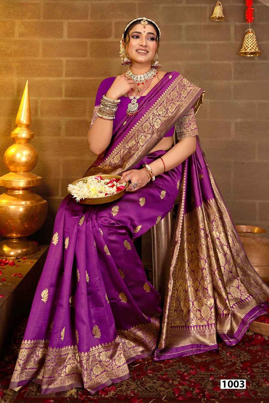 Saroj Khatta Meetha Silk Vol 3 Beautiful Festive wear Silk Saree ( 6 Pcs Catalogue )