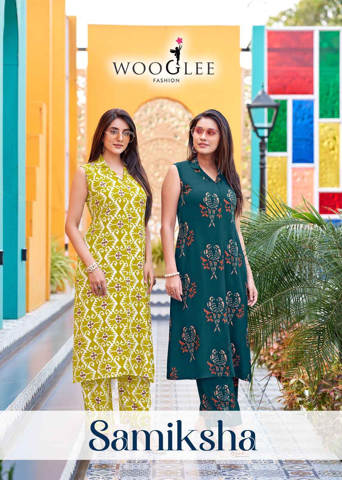 Wooglee Samiksha Rayon Kurti With Bottom Set Wholesale Price ( 6 Pcs Catalog )