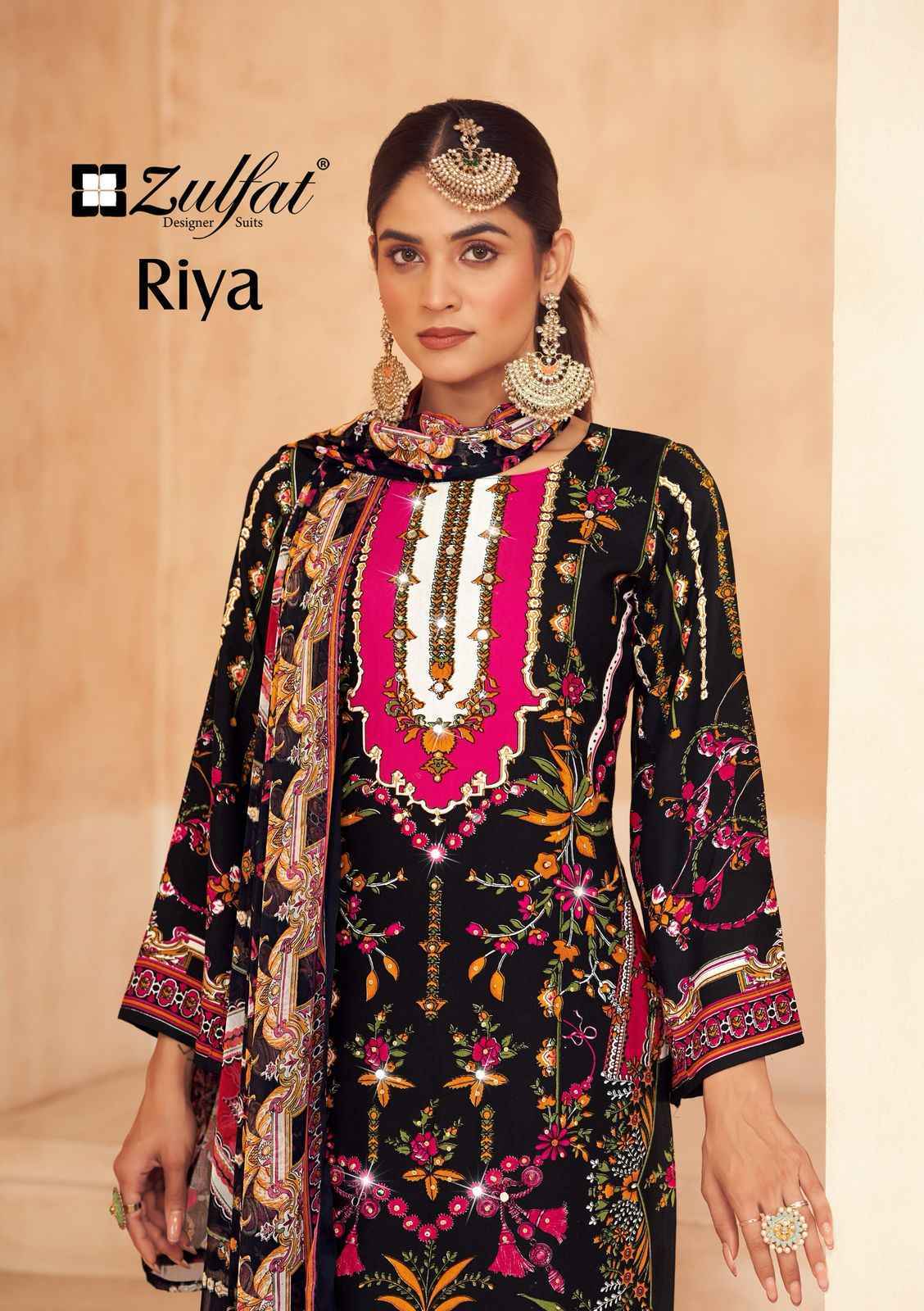 Zulfat Designer Riya Pakistani Suits ( 6 pcs Catalogue )