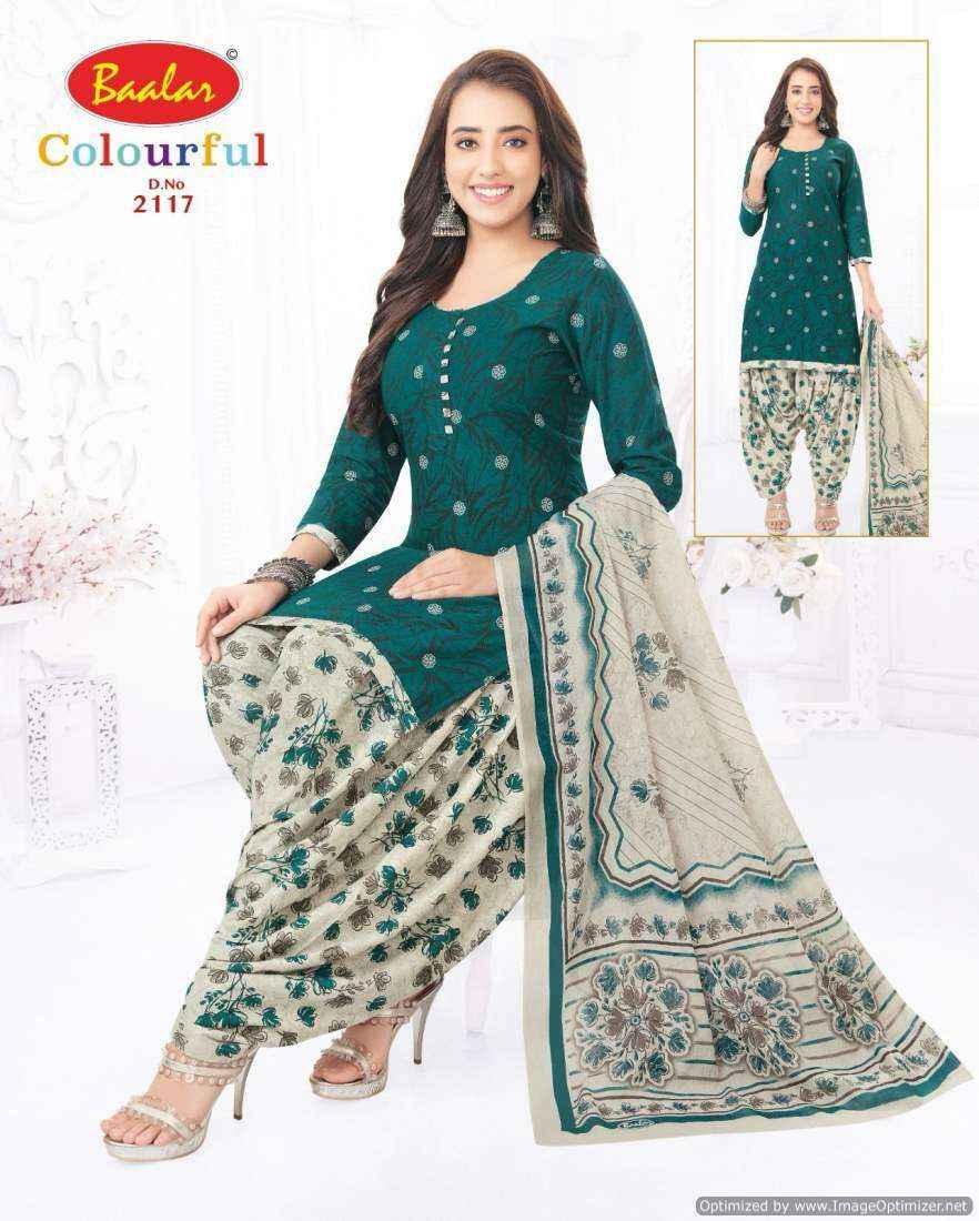 Baalar Colourful Vol 21 Pure Cotton Salwar Suits Wholesale Price ( 36 Pcs Catalog )