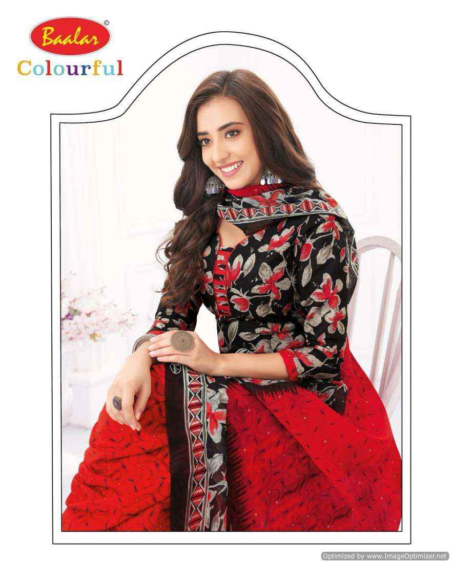 Baalar Colourful Vol 21 Pure Cotton Salwar Suits Wholesale Price ( 36 Pcs Catalog )