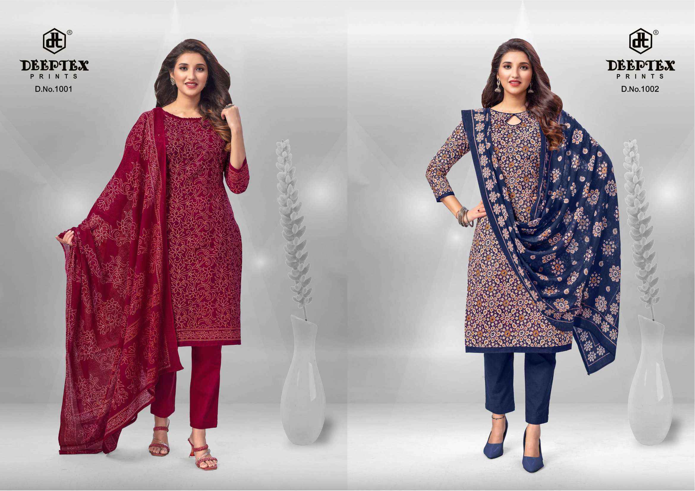 DEEPTEX PRINTS SANJEEVANI VOL 1 COTTON SALWAR KAMEEZ ( 8 PCS CATALOG )