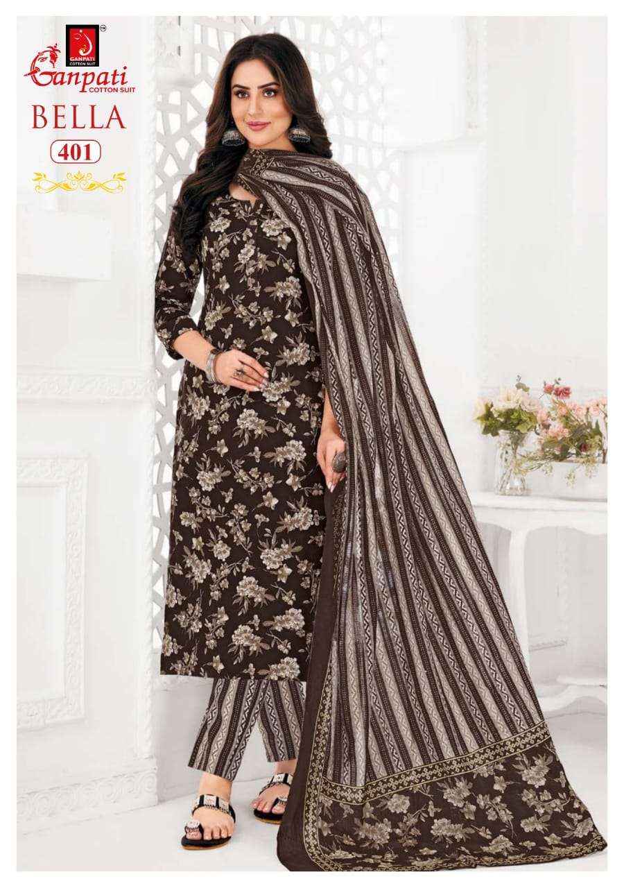 GANPATI BELLA VOL 4 PURE COTTON SALWAR SUIT ( 15 PCS CATALOG )