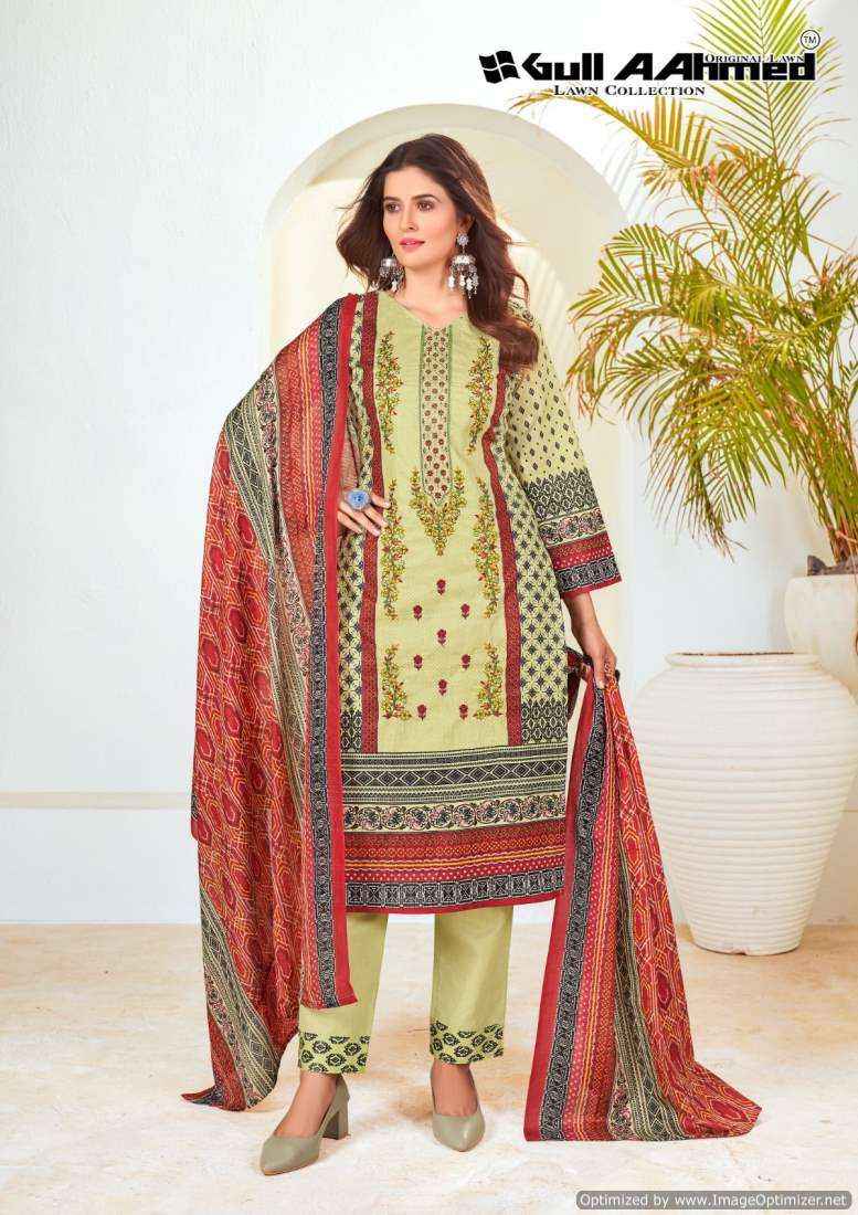 Gull Ahmed Bin Saeed Vol 5 Lawn Pakistani Suits ( 6 Pcs Catalog )