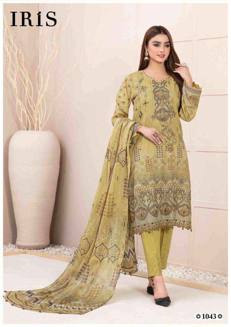 IRIS AFSANAH VOL 5 COTTON DIGITAL PRINT PAKISTANI SUIT ( 10 PCS CATALOG )