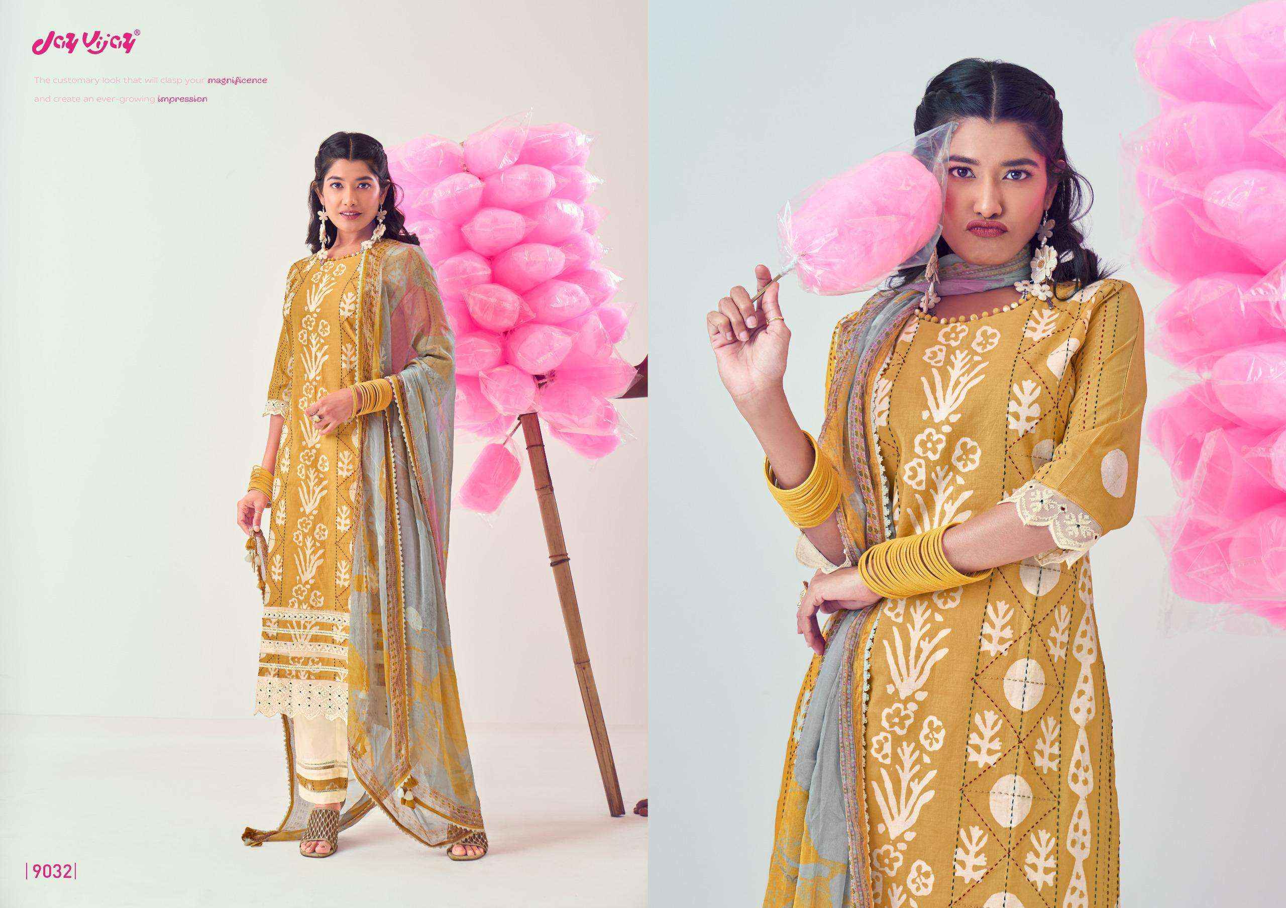 Jay Vijay Mela Pure Cotton Casual Wear Ladies Suit ( 6 pcs Catalog )