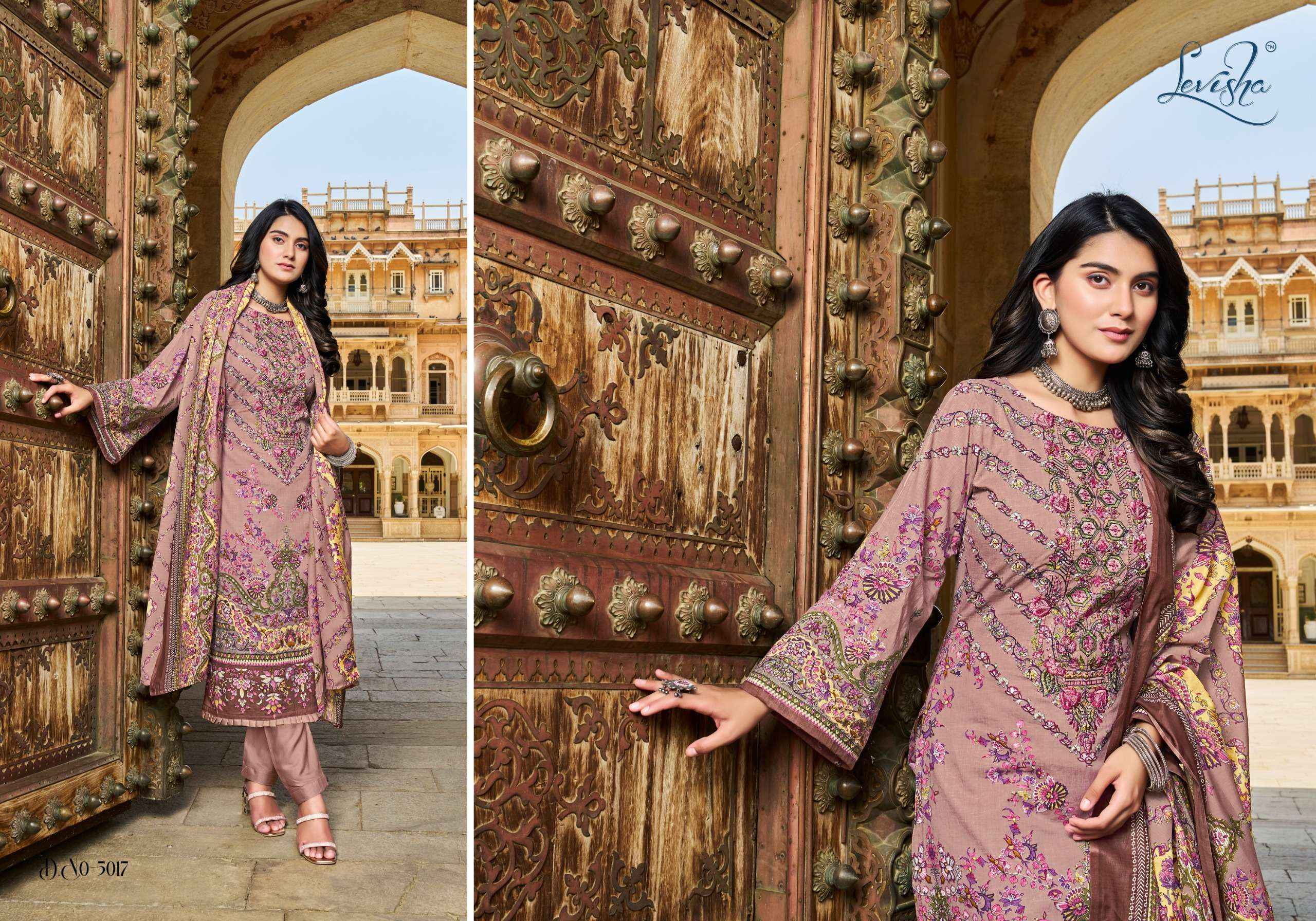 LEVISHA NAIRA NX VOL 5 COTTON DIGITAL PAKISTANI SUIT ( 6 PCS CATALOG )