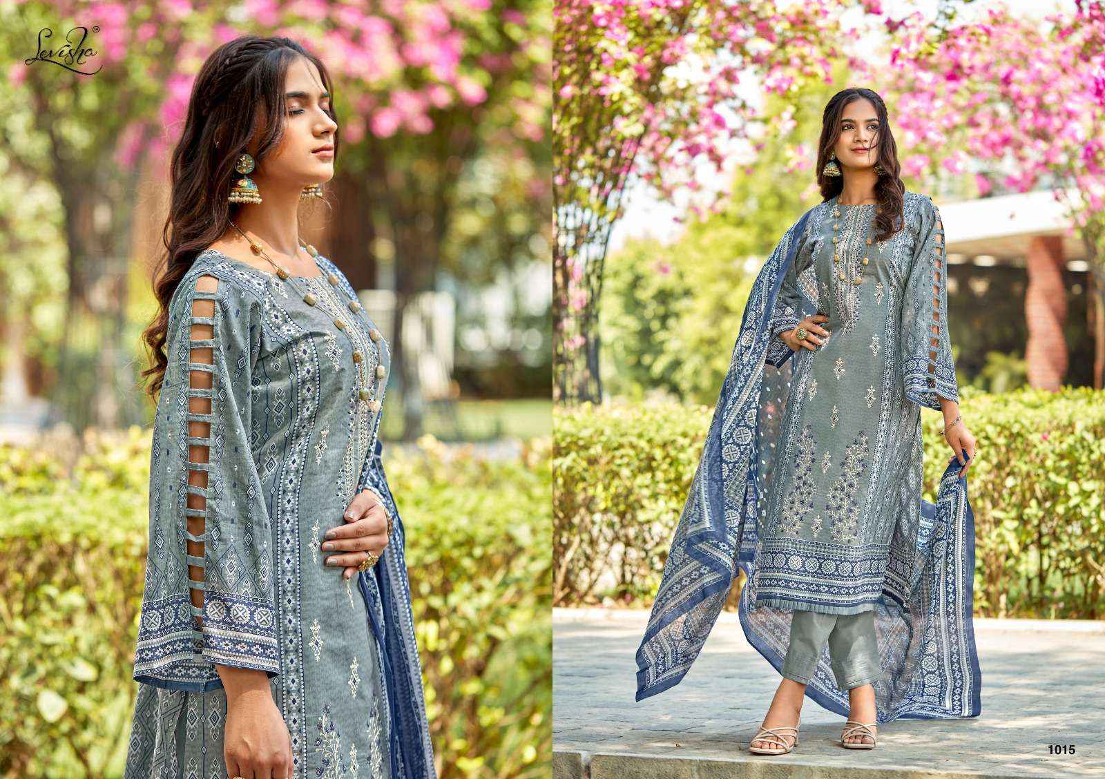 LEVISHA SANA SAMIYA COTTON DRESS MATERIAL ( 6 PCS CATALOG )