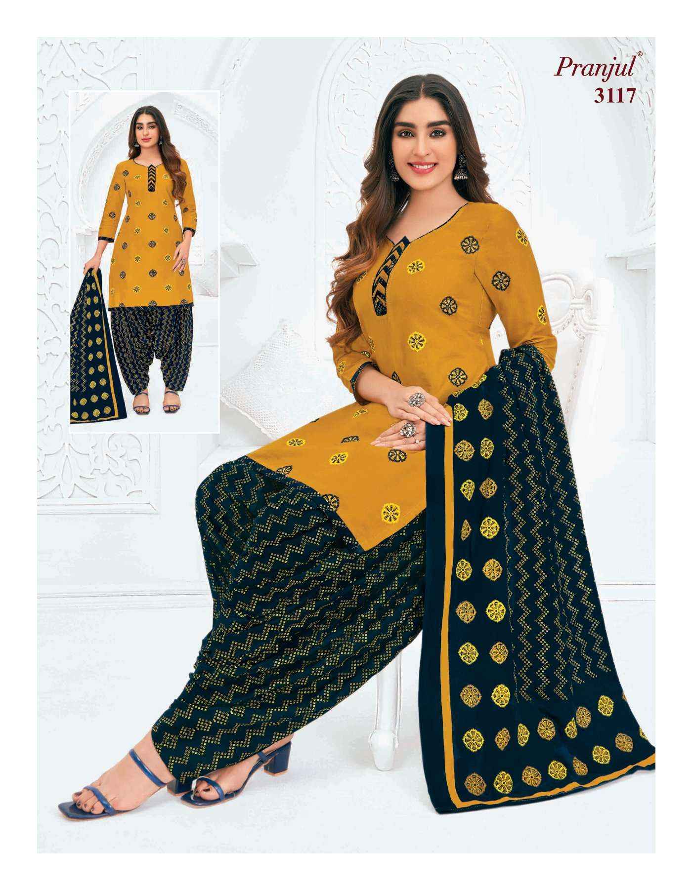 PRANJUL FASHION PRIYANSHI VOL 31 PURE COTTON DRESS MATERIAL ( 36 PCS CATALOG )