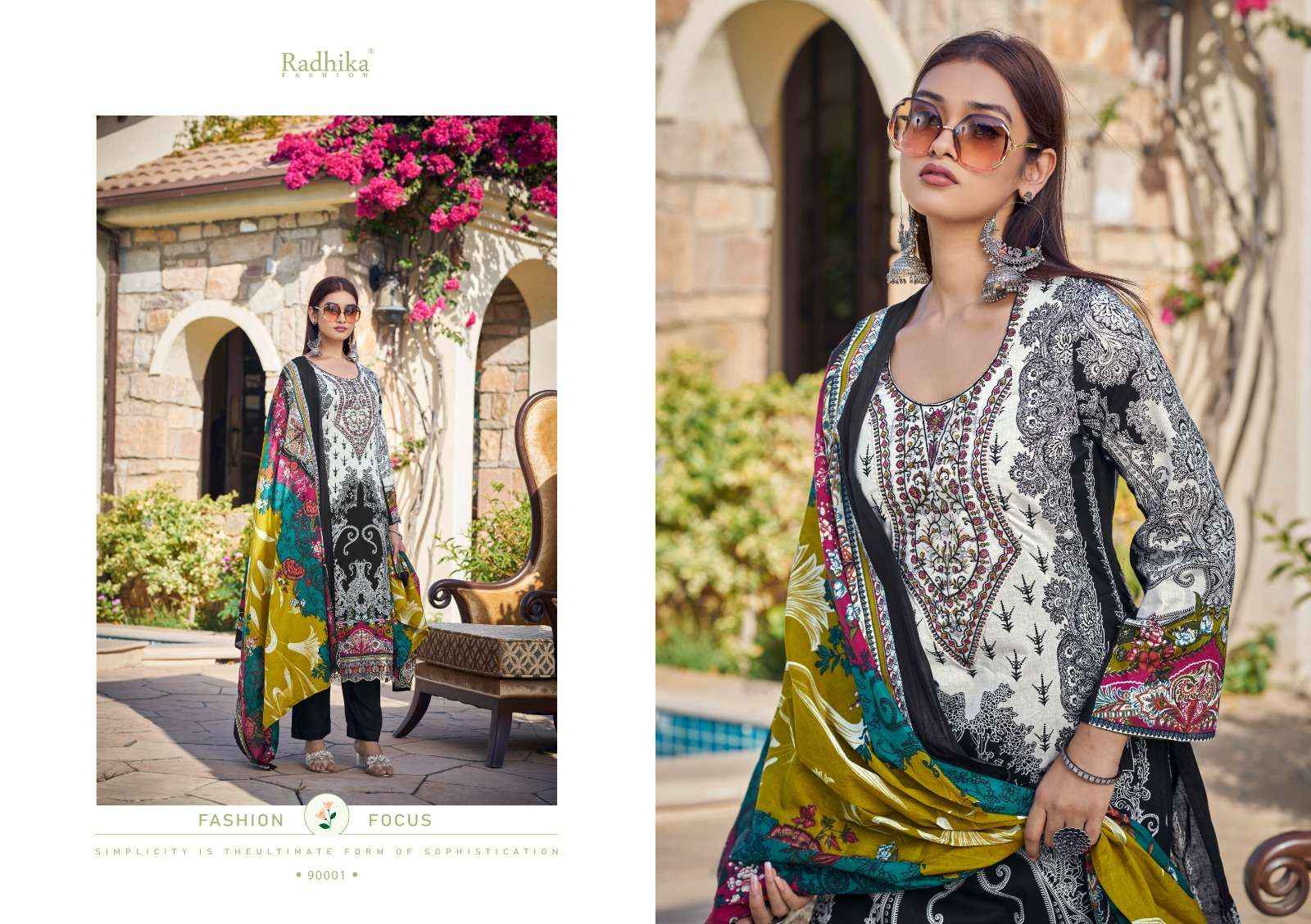 RADHIKA FASHION AZARA ARIAA COTTON SALWAR SUIT ( 6 PCS CATALOG )