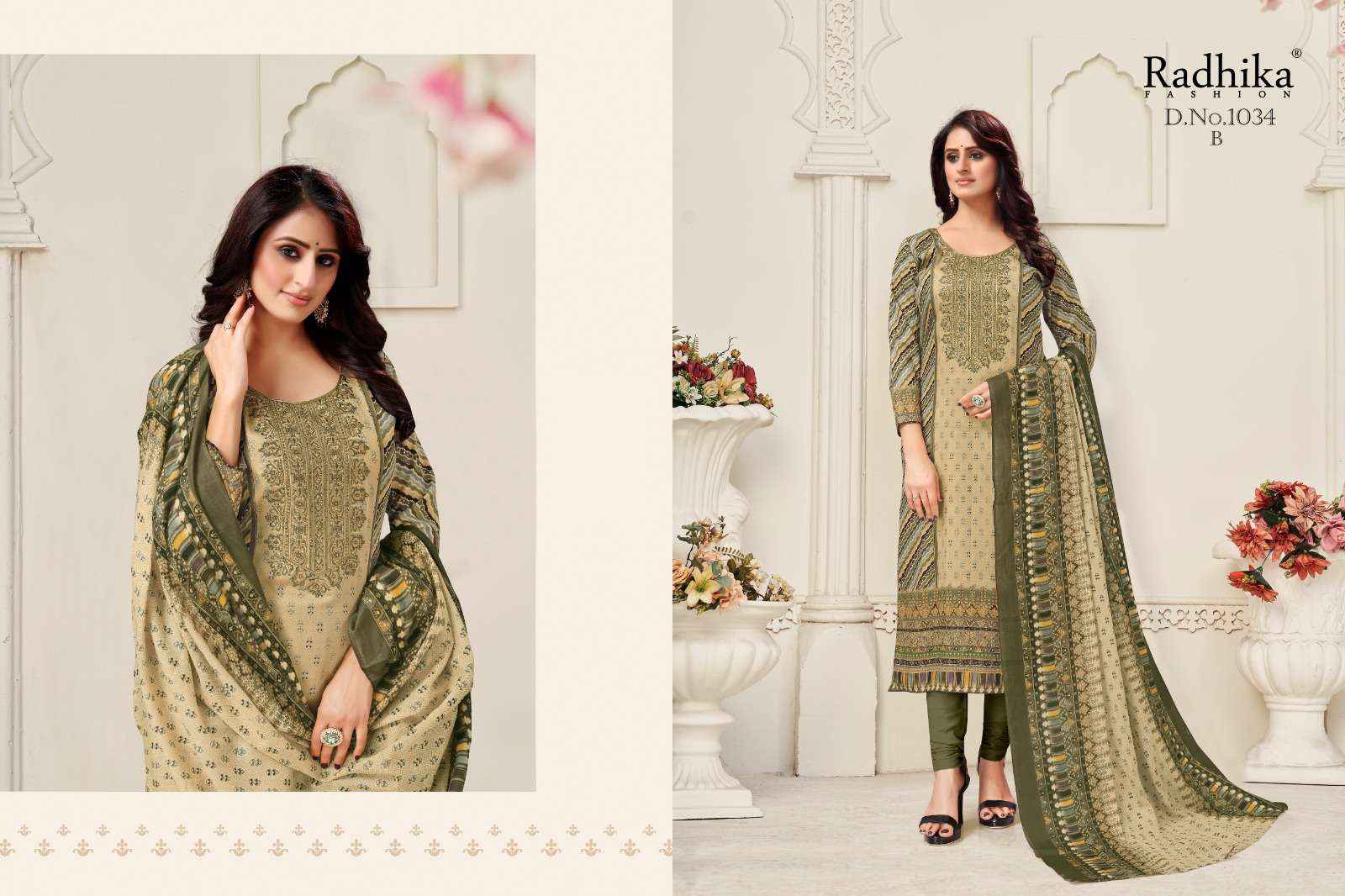 RADHIKA FASHION AZARA MUSSARET VOL 25 JAM COTTON SUITS ( 4 PCS CATALOG )