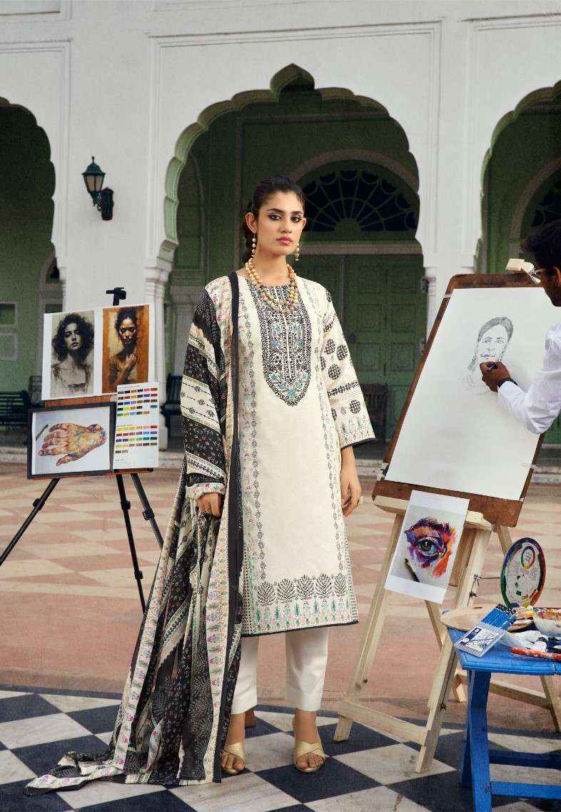 Riaz Arts The Artist Exclusive Fancy Karachi Dress Material ( 8 Pcs Catalog )