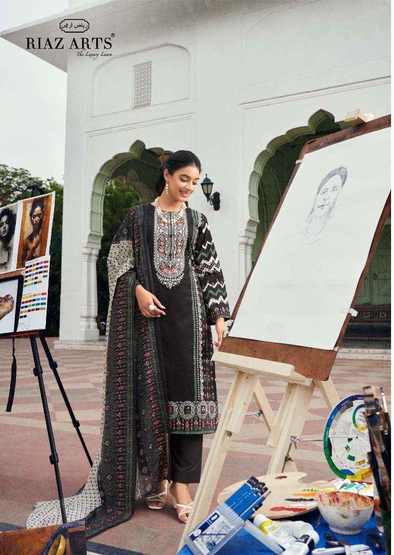 Riaz Arts The Artist Exclusive Fancy Karachi Dress Material ( 8 Pcs Catalog )