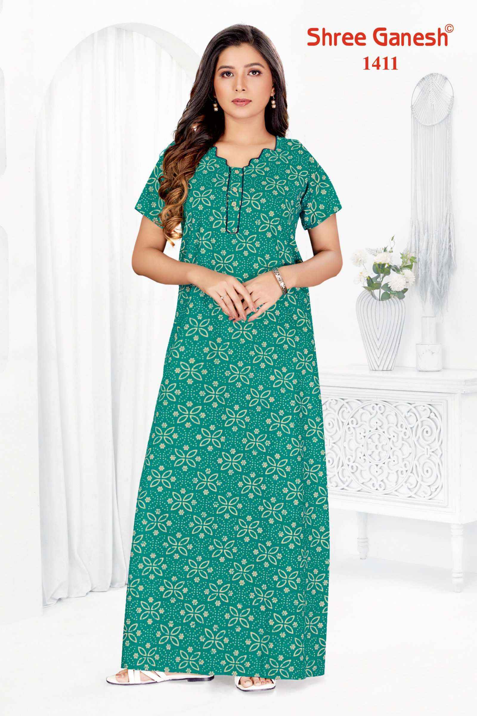 SHREE GANESH KALKI VOL 1 LADIES NIGHTY GOWN ( 25 PCS CATALOG )