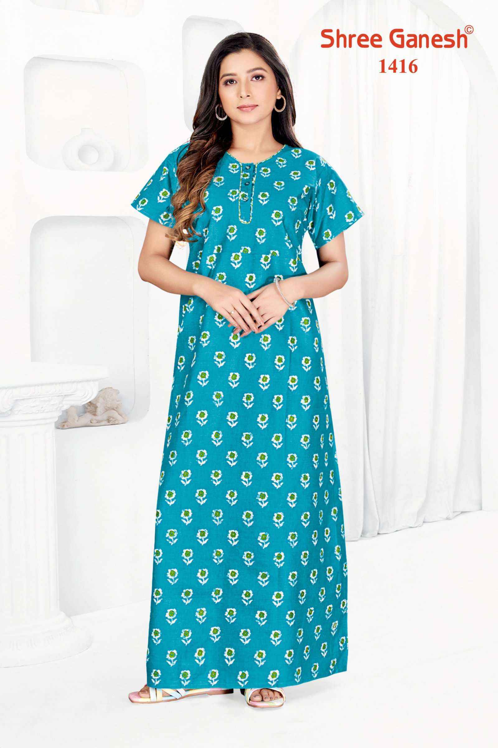 SHREE GANESH KALKI VOL 1 LADIES NIGHTY GOWN SURAT WHOLESALER