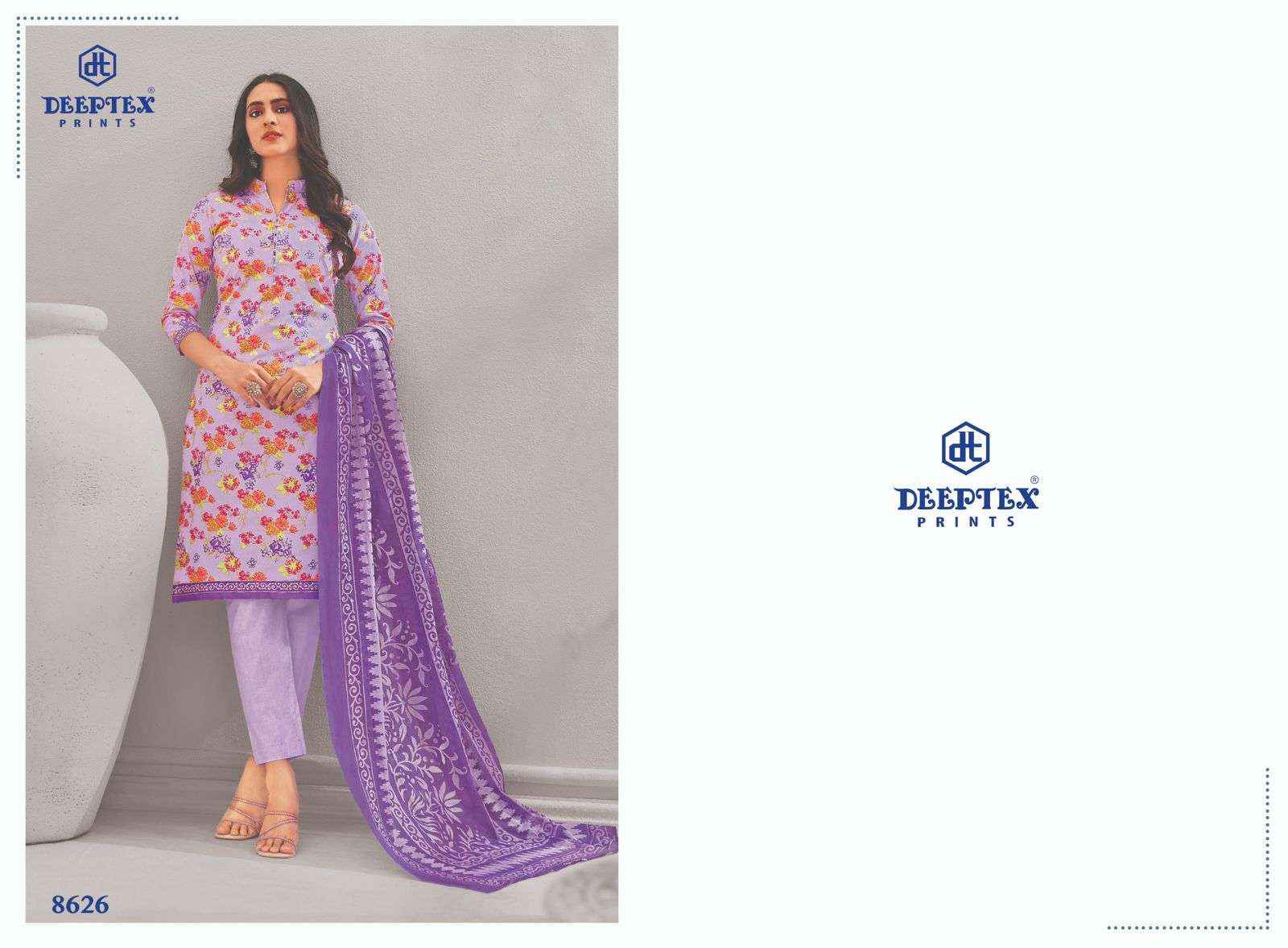 DEEPTEX PRINTS MISS INDIA VOL 86 COTTON DRESS MATERIAL ( 26 PCS CATALOG )