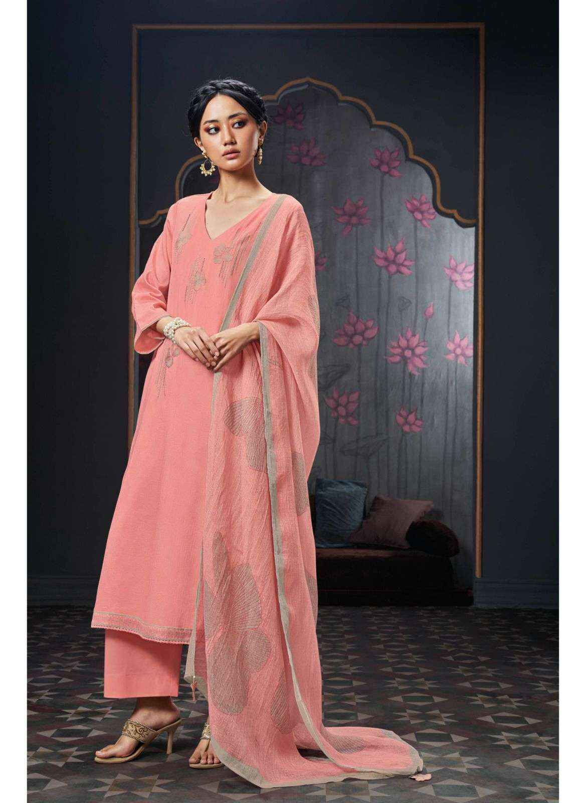 Ganga Fashion Nadine Latest Designs Cotton Ganga Suit Suppliers ( 6 pcs catalog )