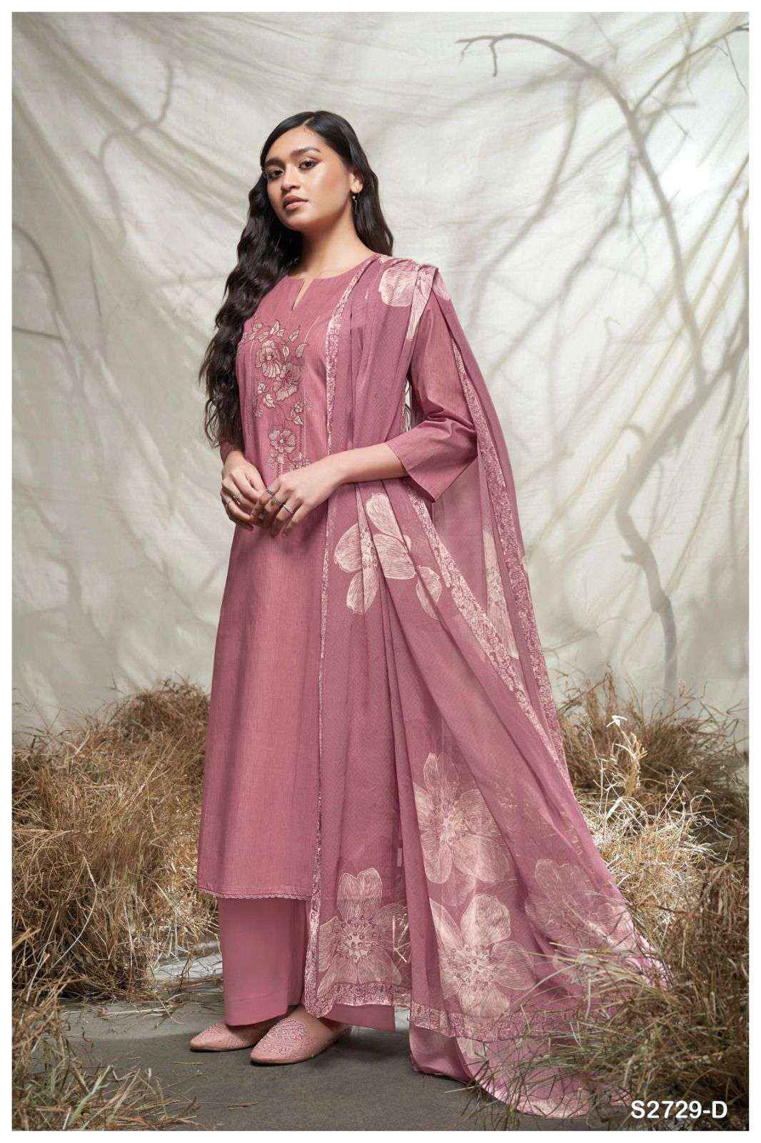 Ganga Fashion Twisha 2729 Exclusive Cotton Salwar Suit Catalog Wholesale