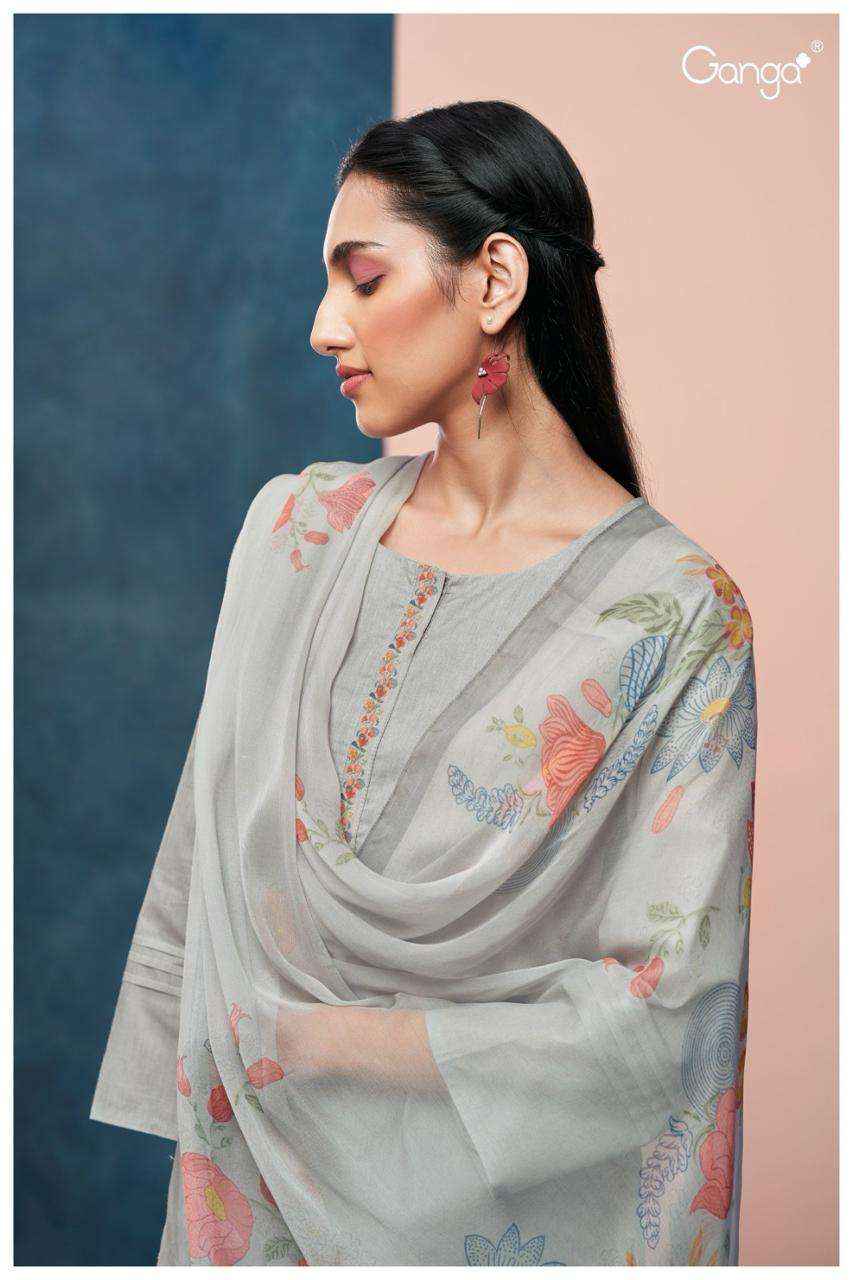 Ganga Havishaa 2520 Fancy Cotton Suit Catalog Wholesale Price ( 4 pcs catalog )