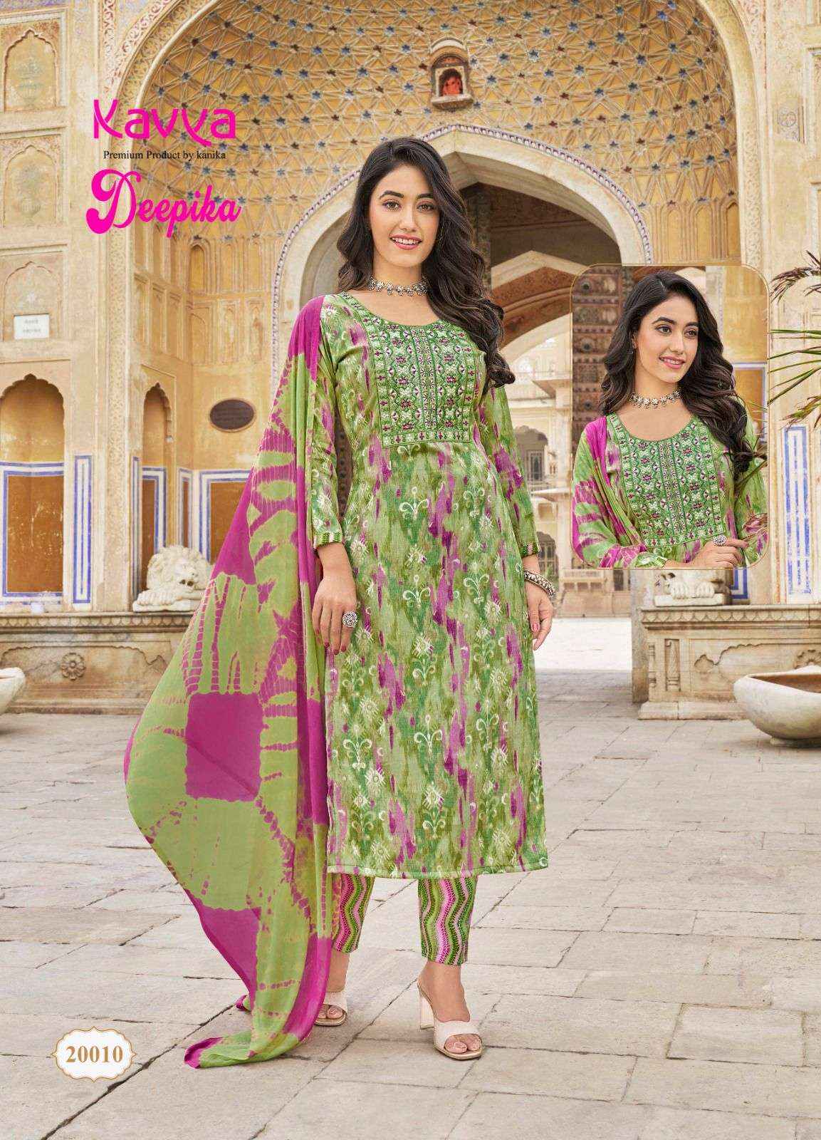 KAVYA DEEPIKA VOL 20 DESIGNER READYMADE SUITS ( 10 PCS CATALOG )